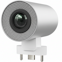 Conference Room Camera Built to Enhance Virtual Meetings, 4K Sensor, 142° Wide View, AI Tracking, 6-Mic Array
