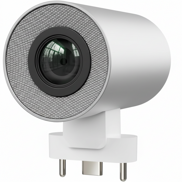 Conference Room Camera Built to Enhance Virtual Meetings, 4K Sensor, 142° Wide View, AI Tracking, 6-Mic Array