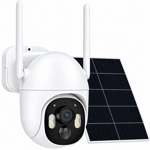 4MP Solar Security Camera Wireless Outdoor, Add-On-Camera