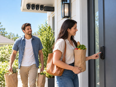 Customer photo of 4K Wired Home Security Camera System, 4 X 8MP Dome Camera, 1TB HDD