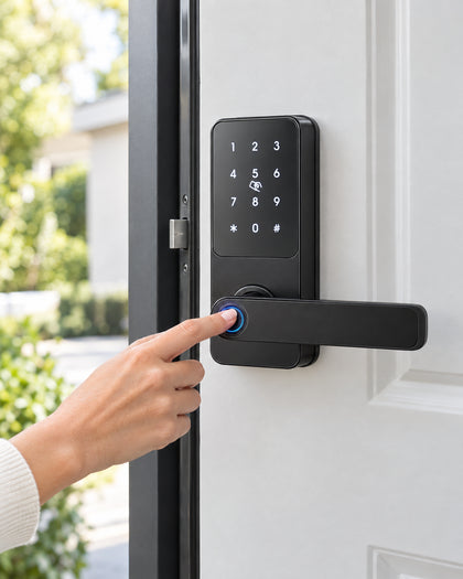 Lifestyle photo for the Smart Locks collection